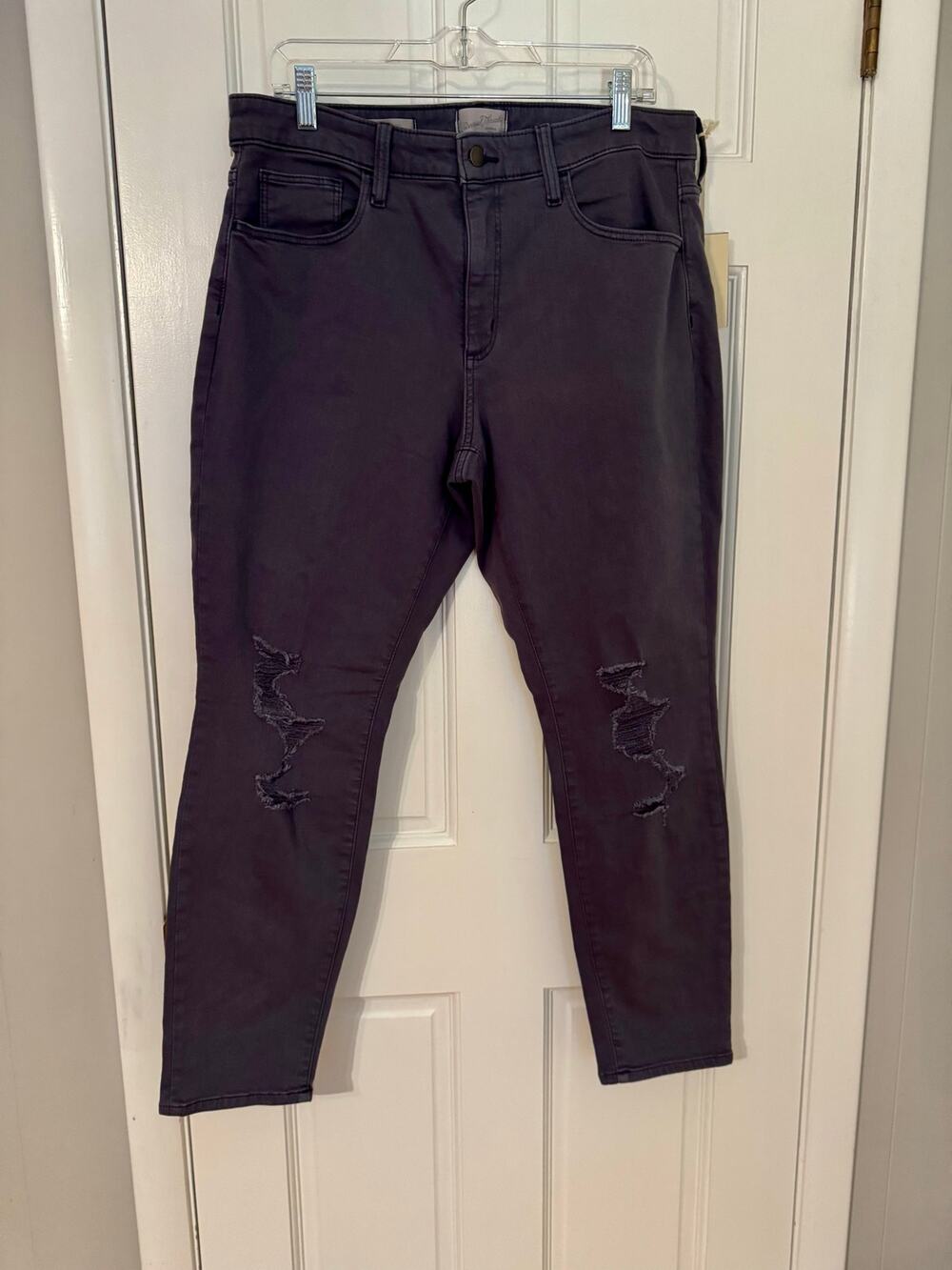 NWT Universal Threads distressed high rise skinny